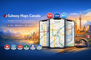 🚇 Subway Maps Canada