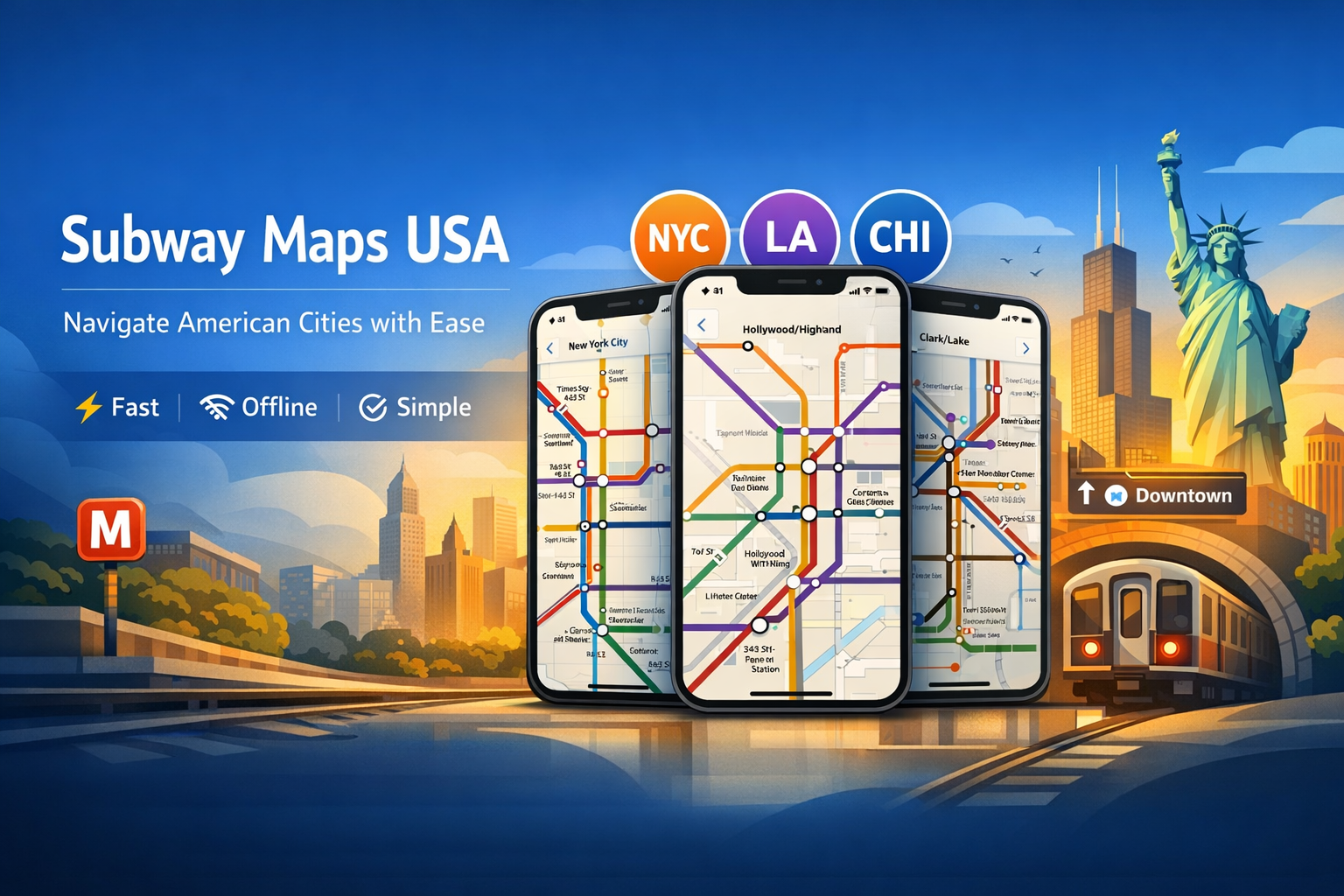 Subway Maps USA