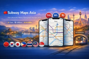 🚇 Subway Maps Asia