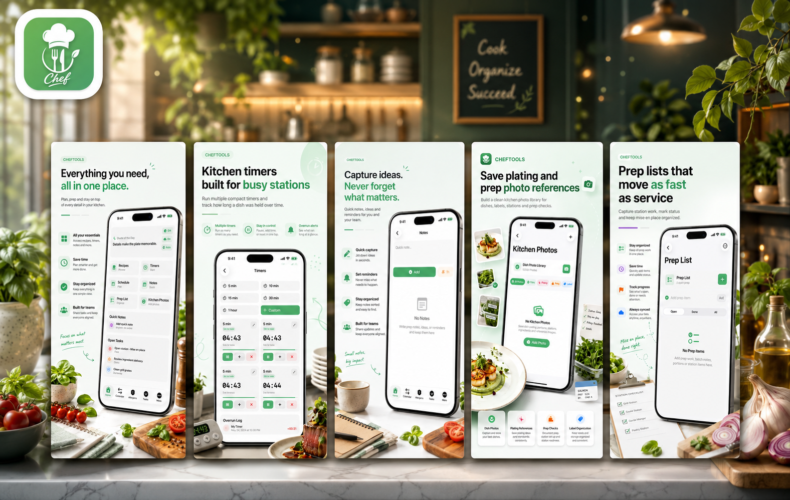 Chef Tools App: A Practical Kitchen Organizer for Recipes, Timers, Prep Lists and Service Workflow